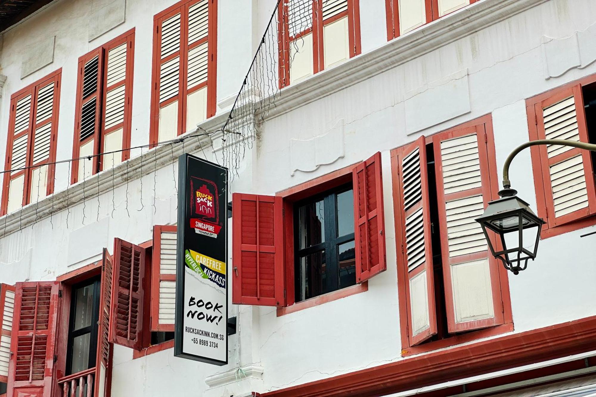 Rucksack Inn Temple Street Σιγκαπούρη Εξωτερικό φωτογραφία